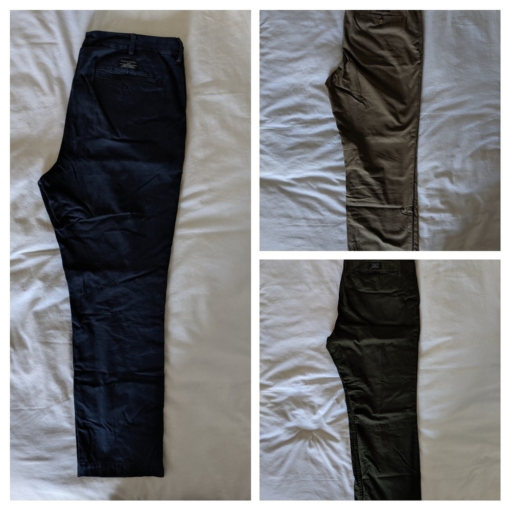 Banana Republic Chinos - Men's 38W 32L - 3 pack